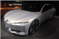 BMW i Vision Dynamic concept, eventual Tesla Model rival.
