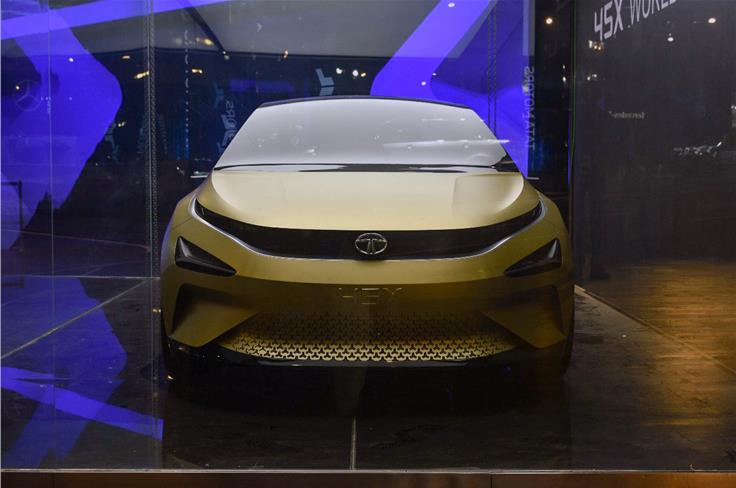 There's a hint of a smiling grille up front but the slim headlights and sharp detailing are new-age Tata.