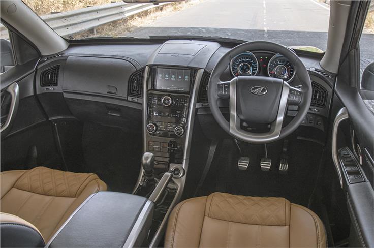 Soft touch materials, piano black inserts and faux-leather on the dashboard look and very upmarket now.