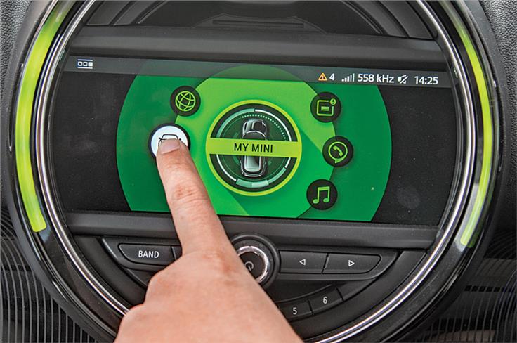 Retro &#8216;speedo dial&#8217; gets a touchscreen for greater convenience.