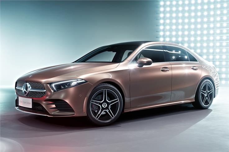 Clean design draws heavily on the Concept A sedan unveiled at Shanghai motor show 2017.