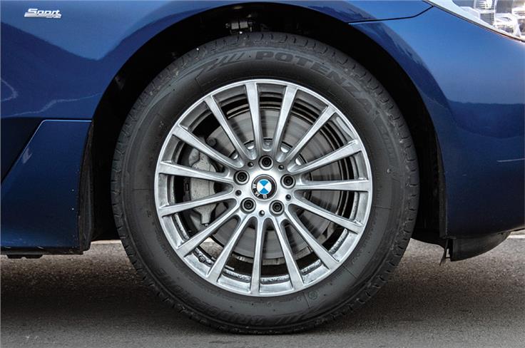 18-inch wheels look a size small. Ride height can be raised by 20mm.