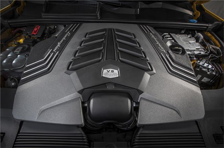 4.0-litre, twin-turbo V8 produces a monumental 650hp and 850Nm of torque.