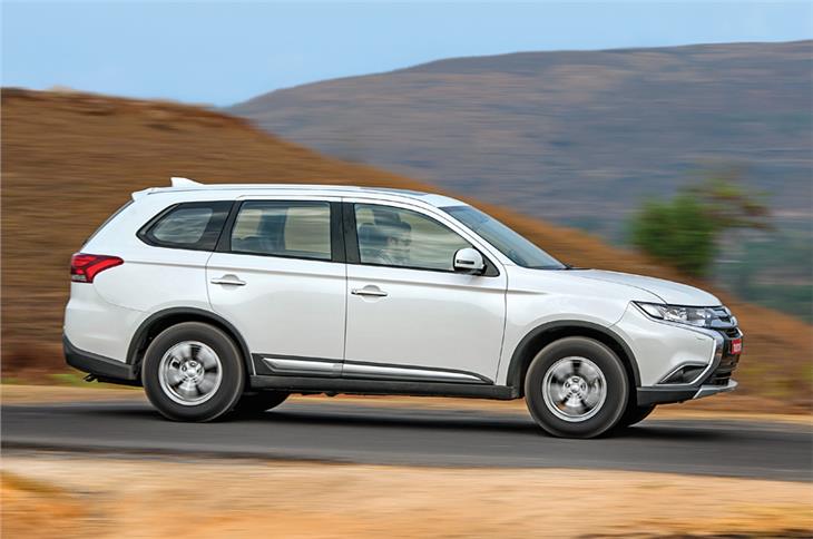 The Outlander is the first all-new Mitsubishi
to go on sale in India in six years.