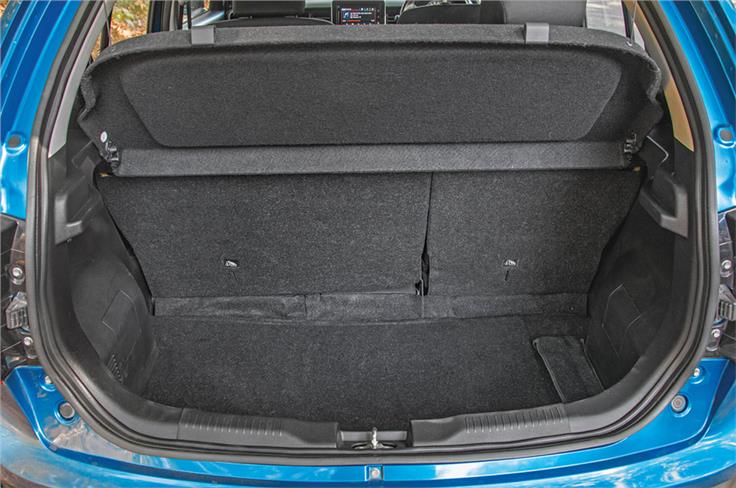 260-litre boot: Slightly larger boot with an option to split seats in 60:40.