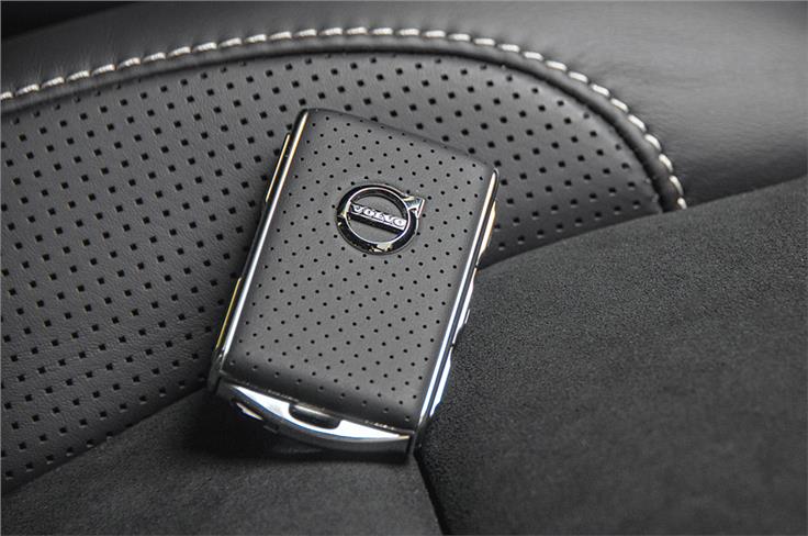 Matching high-quality key fob only adds to the luxury.