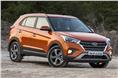 Flame Orange is one of two new colours on the Creta.