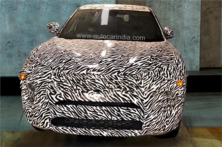 While the spy shots don't show it expect the SUV to look a lot like the concept.
