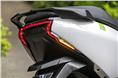LED tail light and indicators are certain a design highlight.