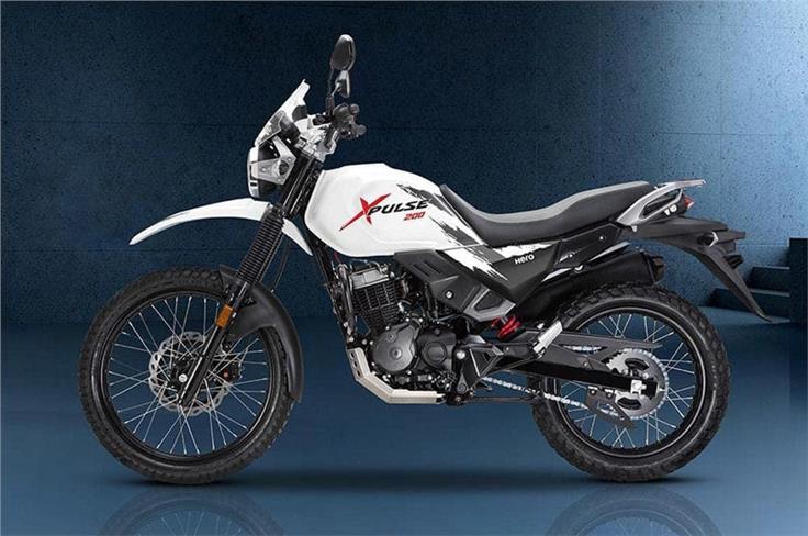 The XPulse has a 21-inch front wheel and 190mm of suspension travel.