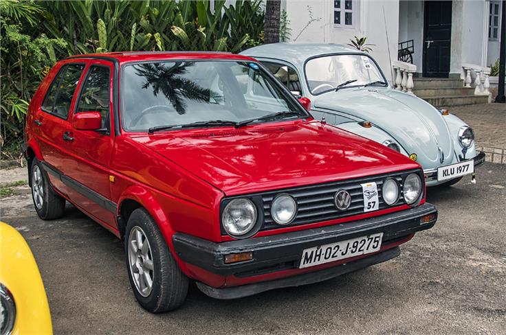 Subashish Dutta brought in his well-maintained Golf from Pune.