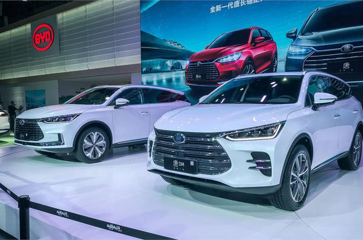 BYD Song DM and BYD Tang EV