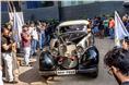 The fabled Mercedes-Benz 500K Roadster was also in attendance!