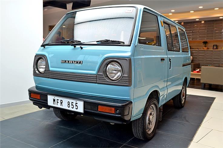 This 1985 Maruti Van was one of the first ones in the country. 