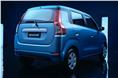The vertical tail-lamps are thicker than the previous model's, adding to the new Wagon R's wider stance.