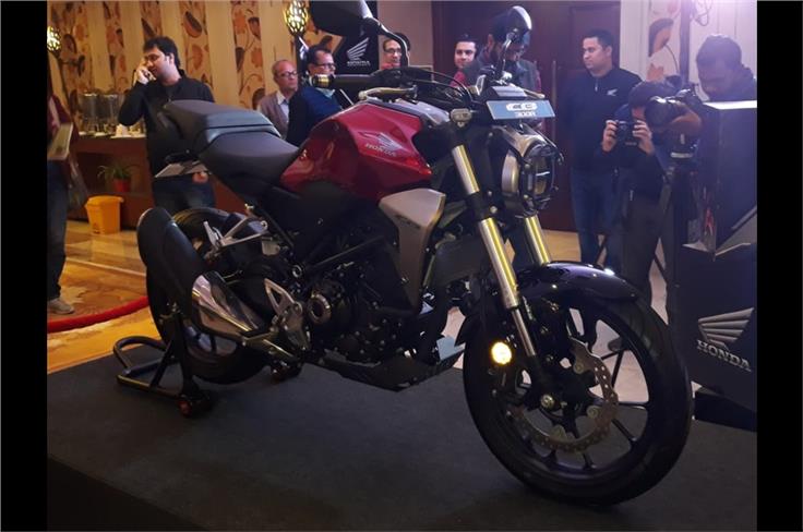 2019 Honda CB300R launched at Rs 2.41 lakh.
