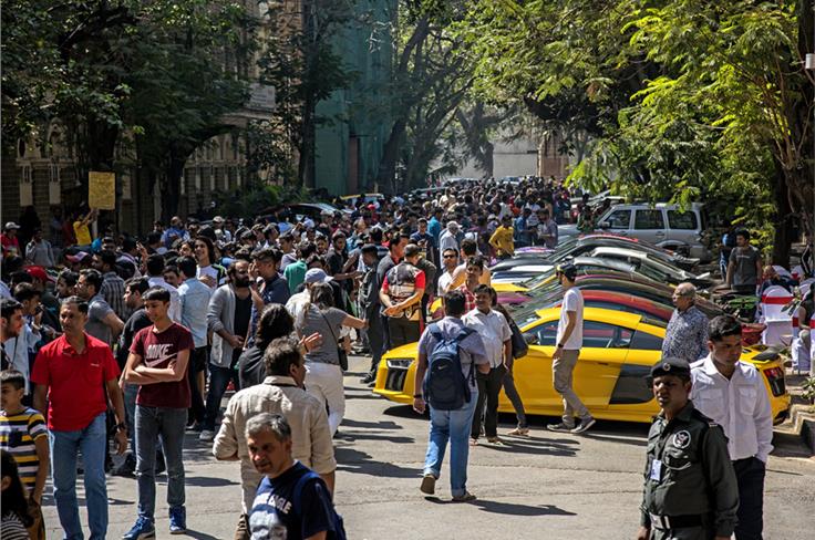 Hundreds flocked to Ballard Estate just to admire the cars in attendance.