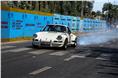 Sahir Berry&#8217;s gorgeous Porsche 911 RSR was a hit with the crowds.