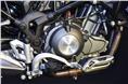 The 499.6cc, liquid-cooled, parallel-twin makes 47.5hp and 46Nm of torque.