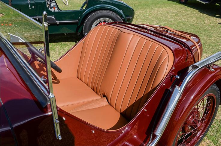 1930 Austin 7 Ulster Boattail Speedster owned by Sharad Sanghi.