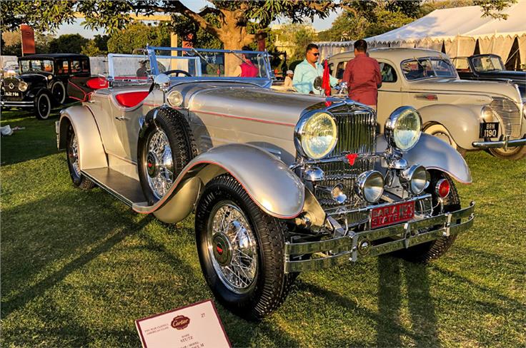 1930 Stutz Model M Dual Cowl Speedster owned by Diljeet Titus.