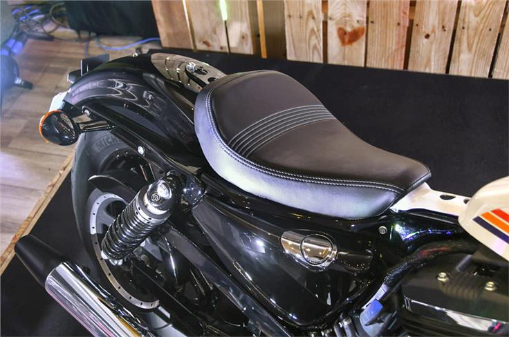 Harley-Davidson Forty Eight Special single seat.