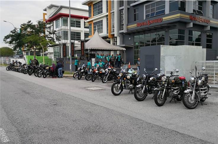 Royal Enfield One Ride 2019 in Malaysia.