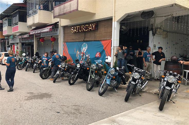 Royal Enfield One Ride 2019 in Singapore.