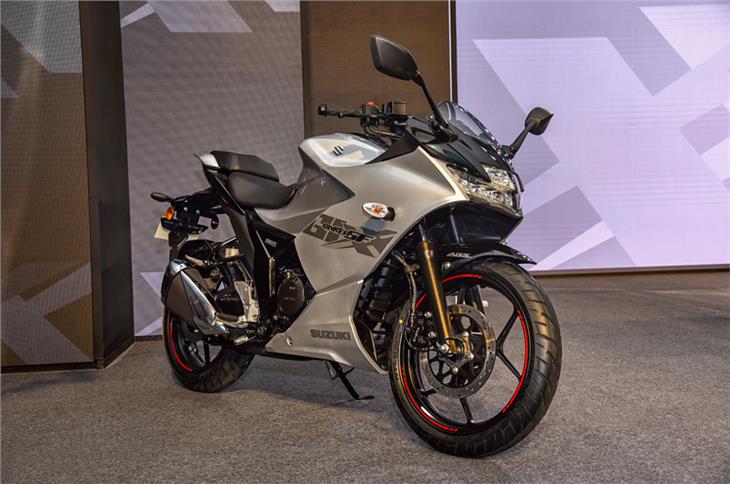 The 2019 SF 150 features styling that’s similar to the new Gixxer SF 250’s.