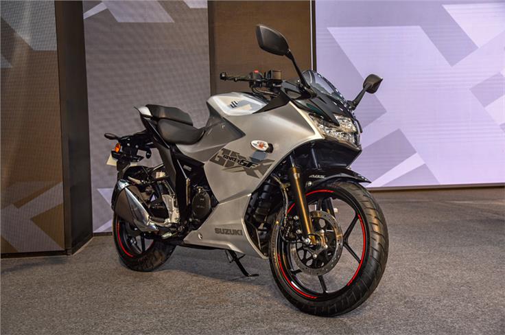 The 2019 SF 150 features styling that&#8217;s similar to the new Gixxer SF 250&#8217;s.