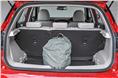257-litre boot isn't as spacious as its competitors.