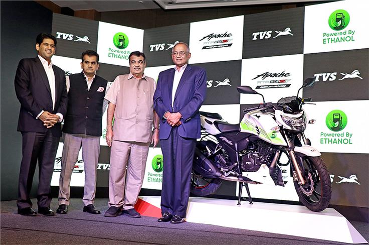 TVS launched the Apache RTR 200 Fi E100 at Rs 1.2 lakh.