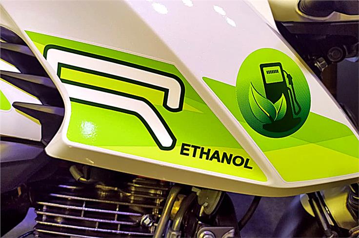 There are no Ethanol stations in the country, but the government is working on it.