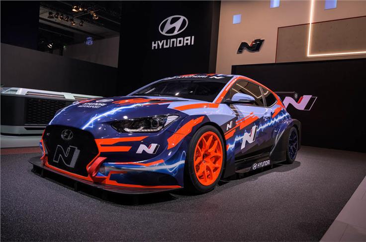 Hyundai e-TCR electric racer