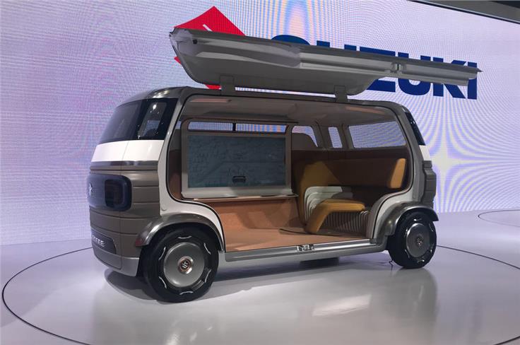The Hanare is billed by Suzuki as a "mobile room".