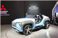 The Mitsubishi Mi-Tech concept showcases new hybrid power train.