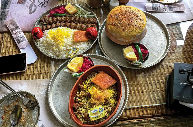 Koobideh kebabs and saffron-flavoured rice integral part of diet here.