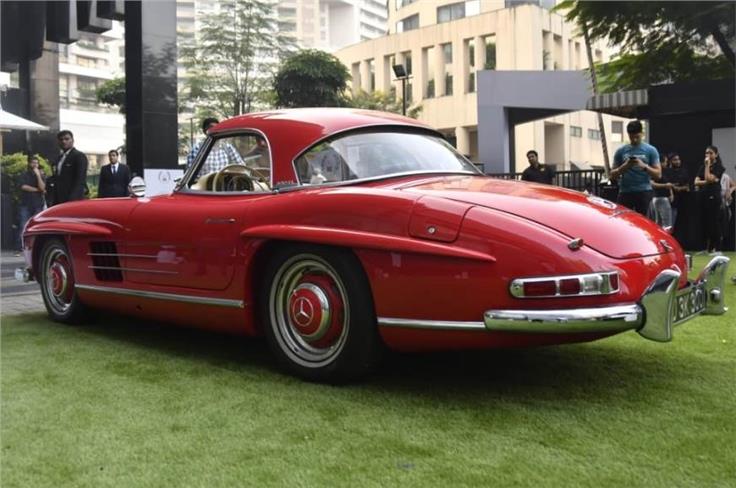 Himanshu of Gondal's 300SL is one of few, single-owner cars of its type in the world.