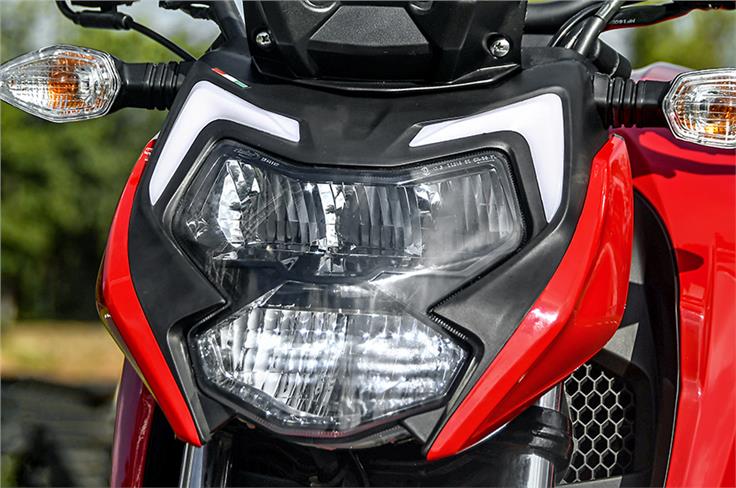 A new LED headlight is also part of the package.