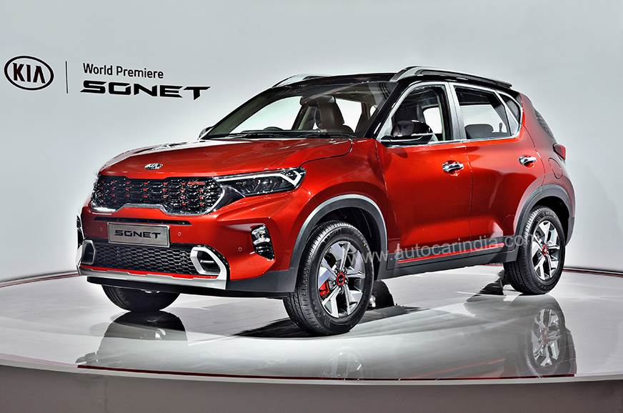 The Kia Sonet has a striking design, with lots of cuts, curves that work well together.