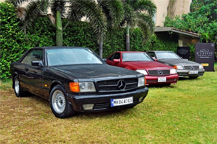 The SEC and R 129SL represented the modern classics at this year&#8217;s Mercedes-Benz Classic Car Rally.
