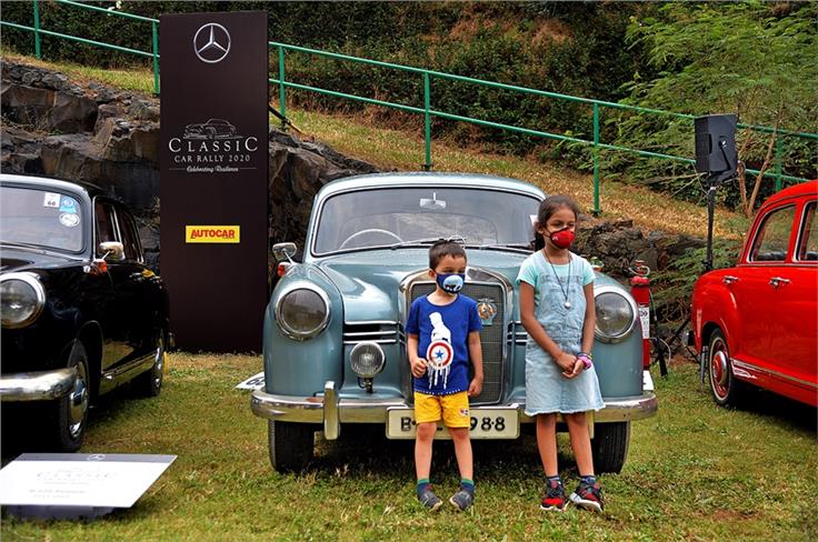 The Mercedes-Benz Classic Car Rally appeals to all ages.