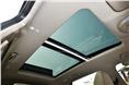 The panoramic sunroof has also been carried over from the pre-facelift Hector. 