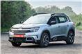 The C5 Aircross SUV is Citroen's first model to go on sale in India.