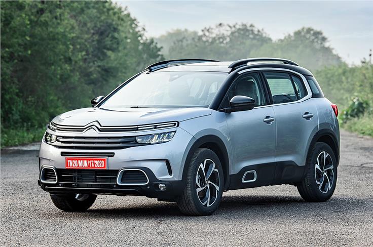 The C5 Aircross SUV is Citroen's first model to go on sale in India.