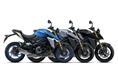 The Suzuki GSX-S1000 is available in three colour options.