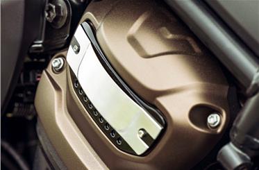 Harley Davidson has lavished attention to detail across the motorcycle.