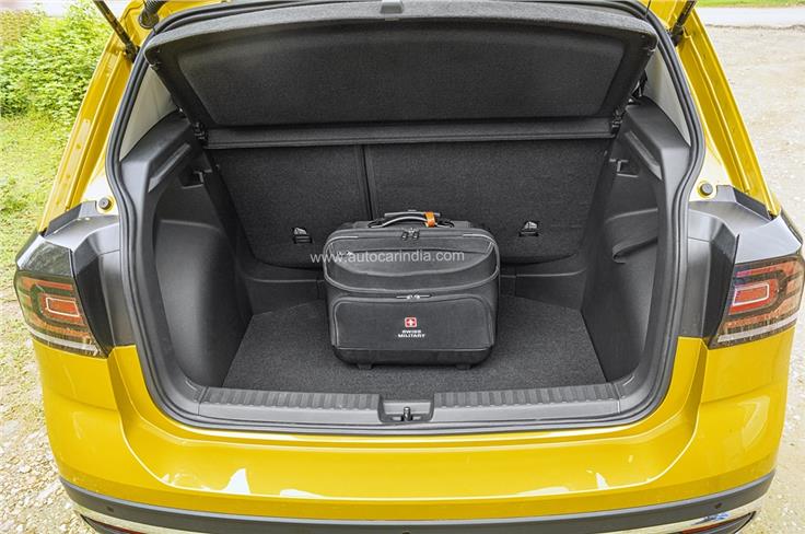 Taigun offers 330 litres of boot space.