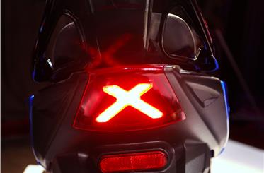 The new LED tail-lamp.