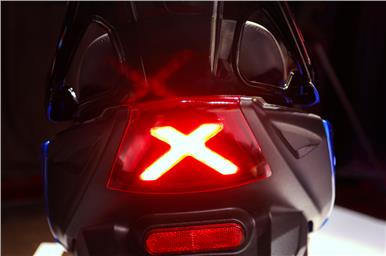 The new LED tail-lamp.